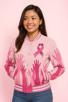 PH BREAST CANCER VARSITY JACKET