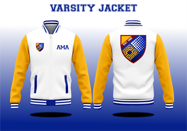 AMA COMPUTER UNIVERSITY Varsity Jacket