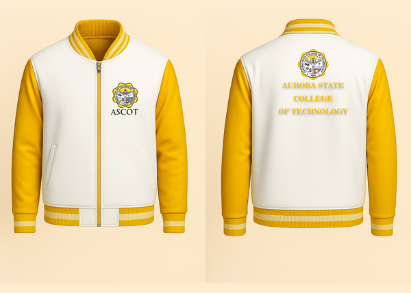 AURORA STATE COLLEGE Varsity Jacket