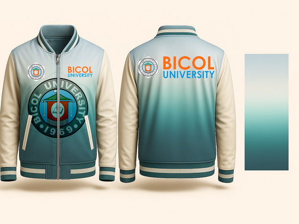 BICOL UNIVERSITY Varsity Jacket