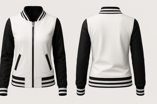 Black Sleeve Varsity Jacket