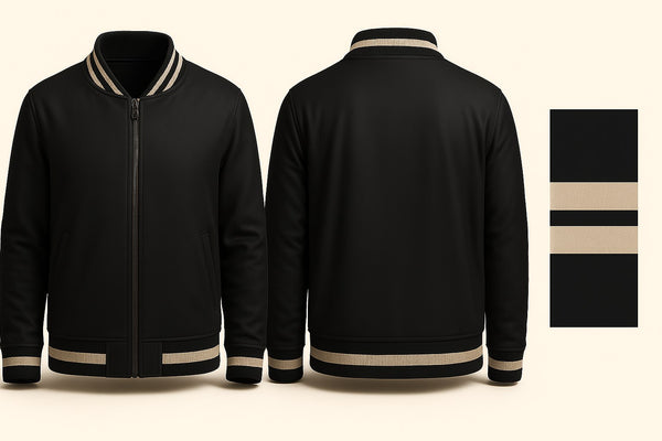 Black Varsity Jacket