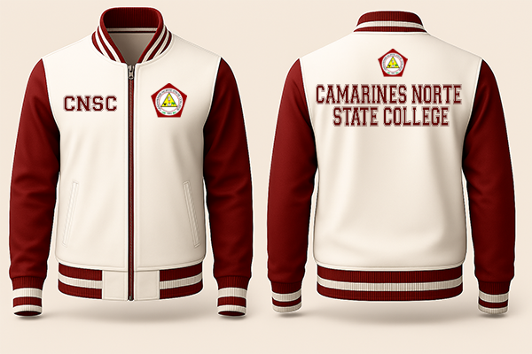 CAMARINES NORTE STATE COLLEGE Varsity Jacket