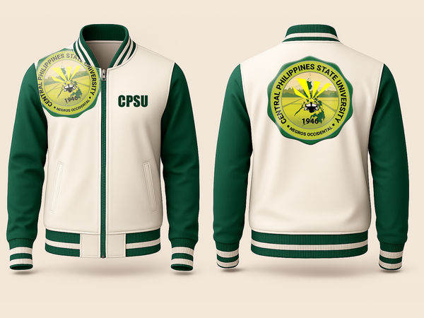 CENTRAL PHILIPPINE STATE UNIVERSIT VARSITY JACKET