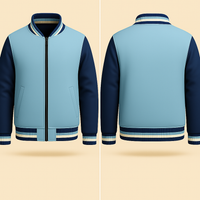 BLUE Varsity Jacket
