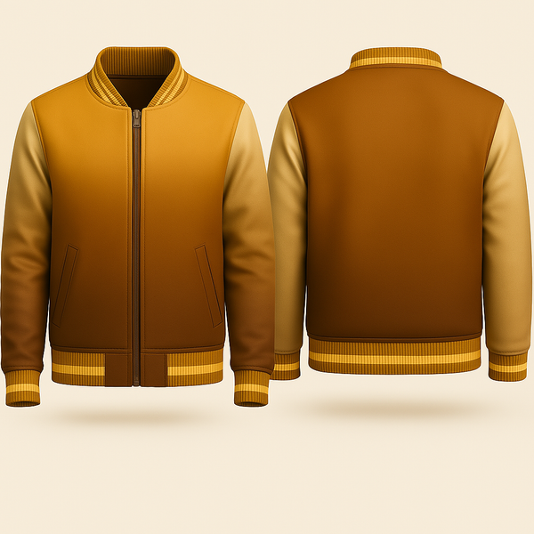 BROWN Varsity Jacket