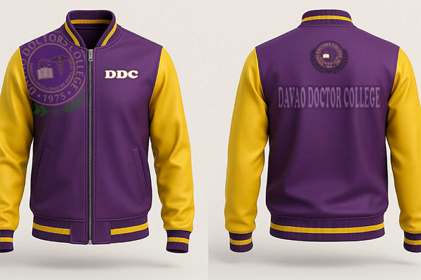 Davao Doctor College Varsity Jacket