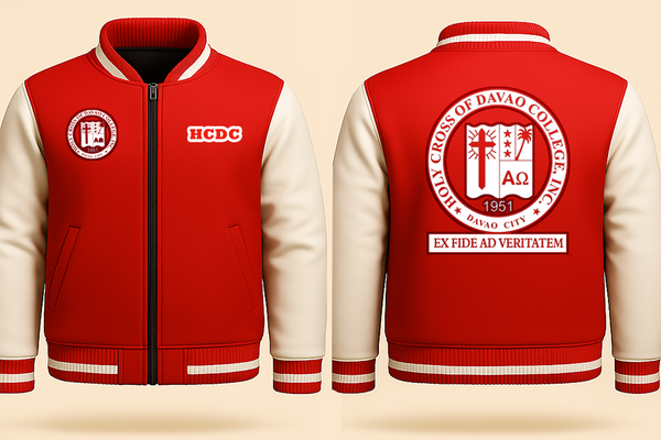 Holy Cross of Davao College Varsity Jacket