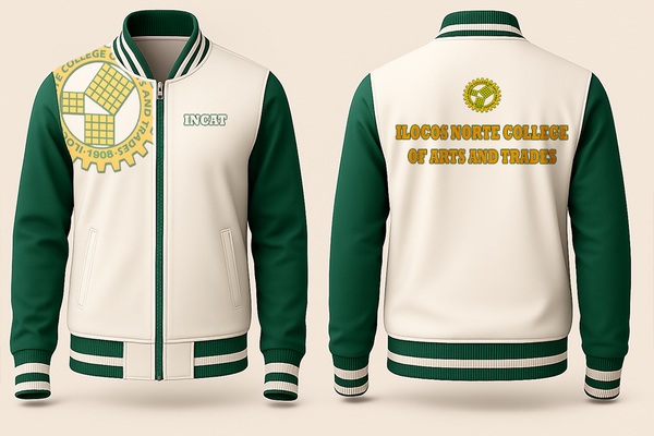 Ilocos Norte College of Arts and Trades Varsity Jacket