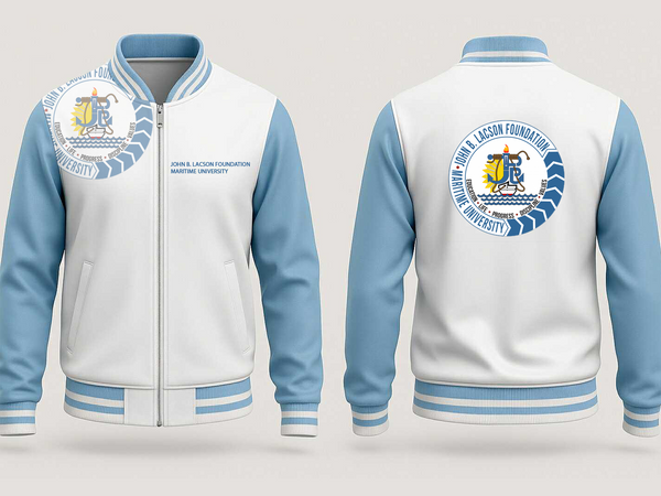 John B. Lacson Foundation Maritime University Varsity Jacket
