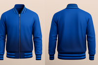 Royal Blue Varsity Jacket