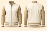 Beige Sleeve Jacket