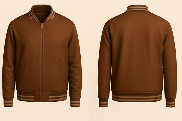 Brown Varsity Jacket