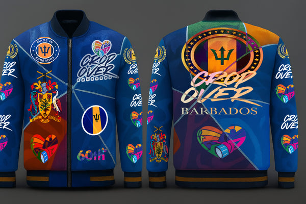 CROP OVER BLUE VERSION