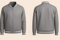 Gray Varsity Jacket