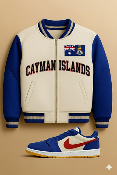 Cayman Island Varsity Jacket