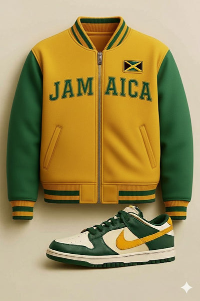 RASTA VARSITY JACKETS
