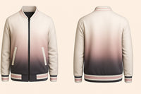 Fading Pink Varisty Jacket