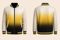 Yellow and Black Varsity Jacket