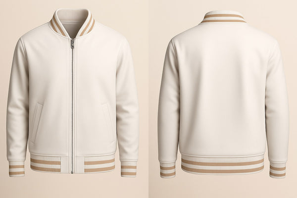 White Varsity Jacket