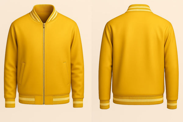 Yellow Varsity Jacket