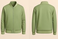 Yellow Green Varsity Jacket